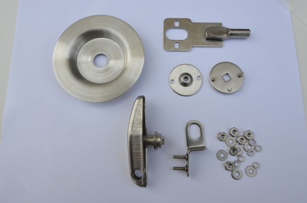 Circular Latch, Stainless Steel